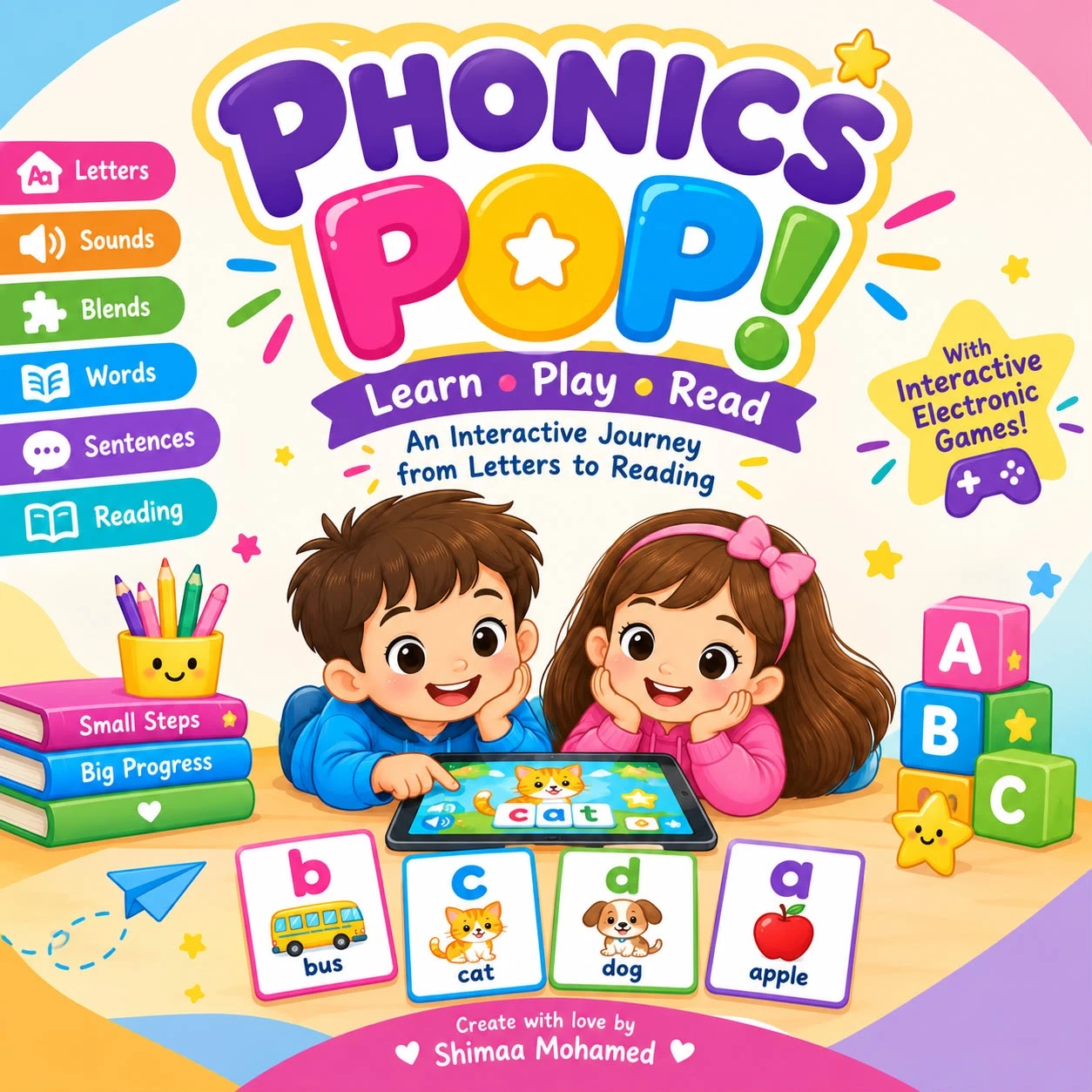 PhonicsPop: Learn, Play, Read
